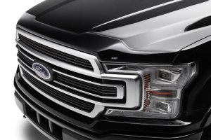Ford F-150 Hood Deflector - Husky Liners - Aeroskin - Smoke - `15-`20
